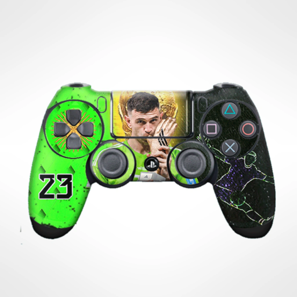 Joystick Inalambrico Ps4 Dibu Martinez Argentina | Bluetooth | Vibración Dual Shock | Touchpad y Parlante