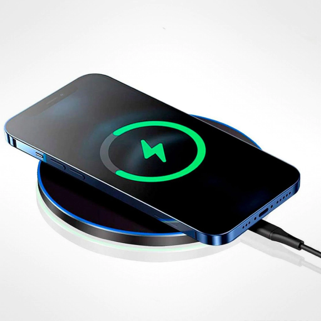 Base de Carga Inalámbrica 3 en 1 Netmak NM-POWER-STATION | 15W Fast Charge | Celular, Reloj y Auriculares
