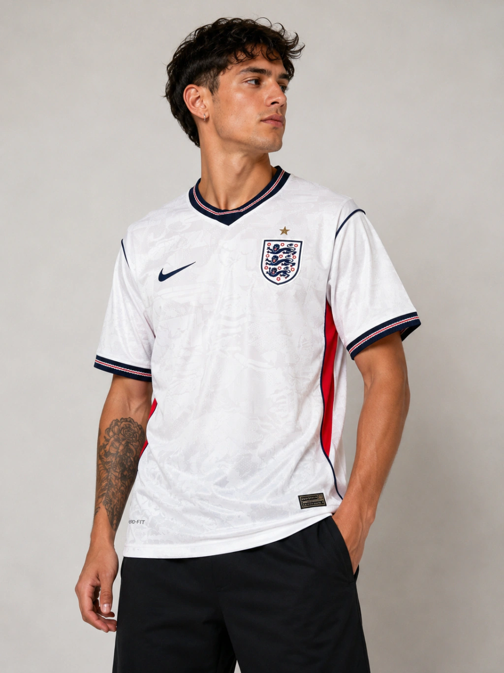 Camiseta Inglaterra Versión Jugador Mundial 2026 Calidad G5 Premium