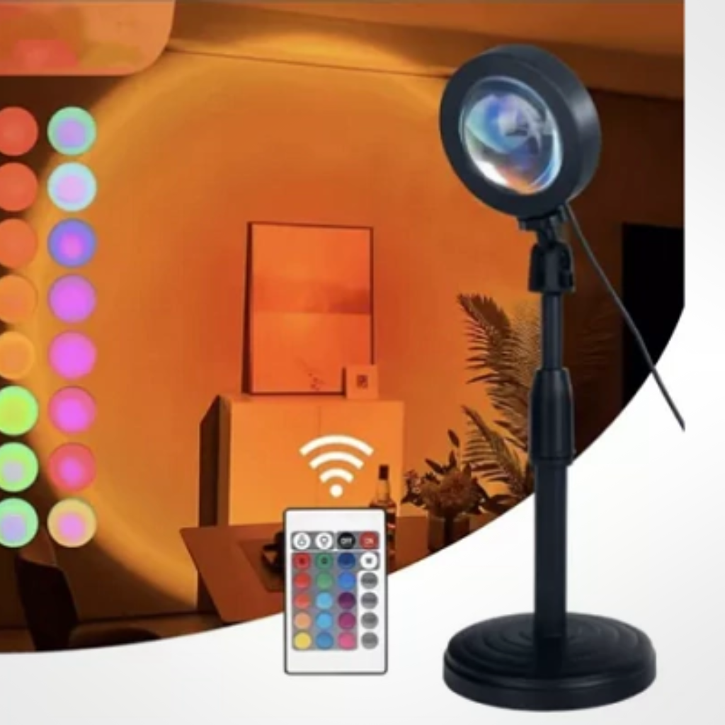 Lámpara Sunset con Control Remoto - Creá tu rincón mágico