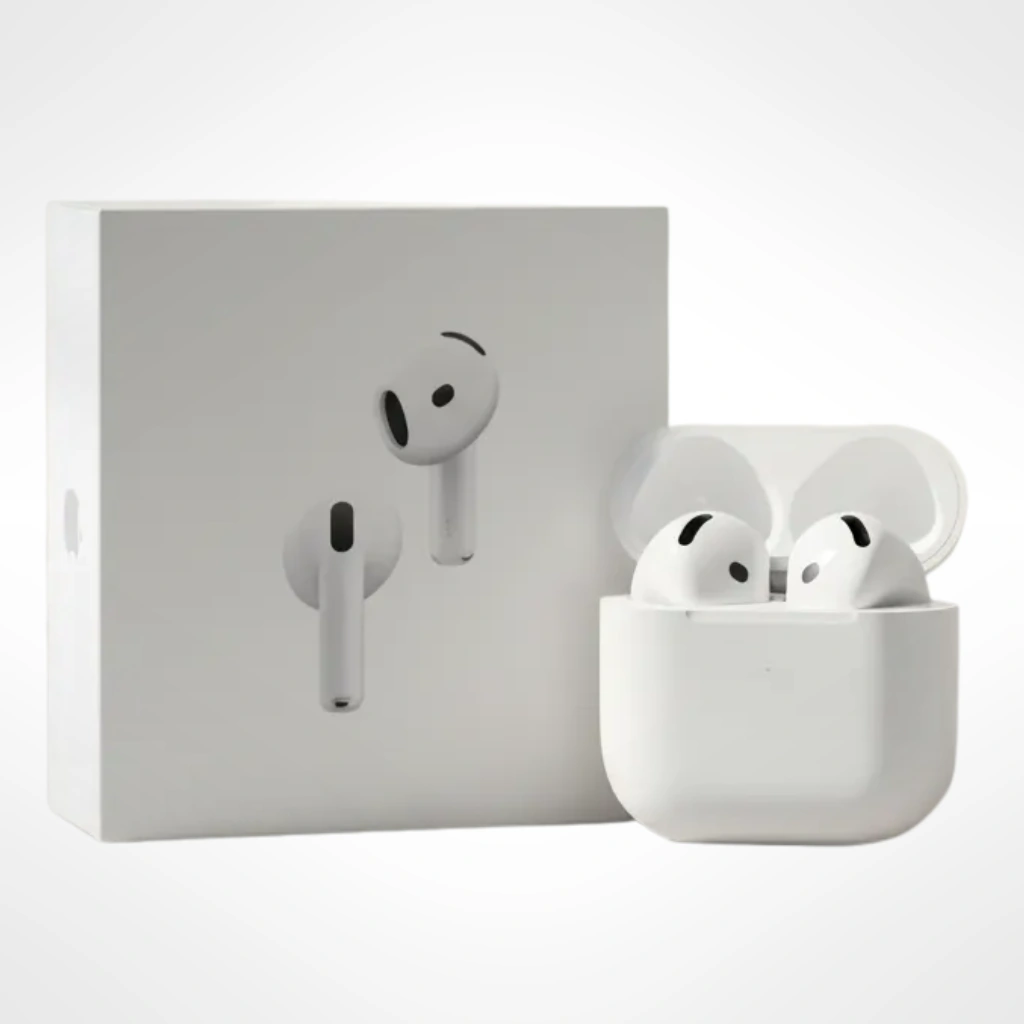 Auriculares Inalámbricos Estilo AirPods 4 TWS Bluetooth 5.3 - Carga Inalámbrica y Estuche Tipo-C