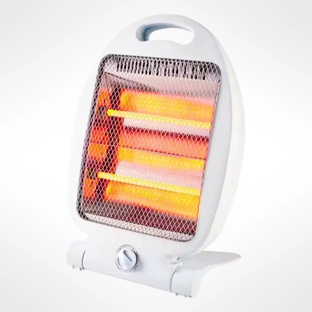 Estufa Halogena Aitech 800w Bajo Consumo Base Plegable