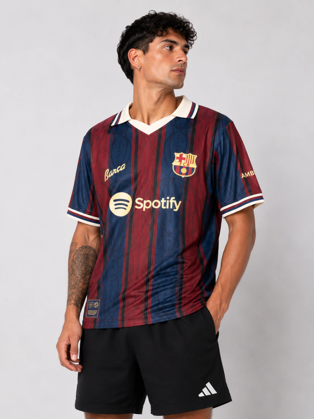 Camiseta Barcelona Edición Especial Retro Adulto Versión Jugador Calidad G5