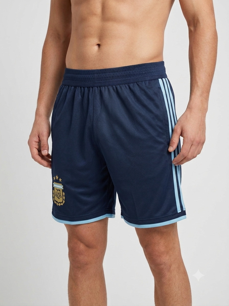 Short Argentina Titular Mundial 2026 Versión Jugador G5 Termosellado