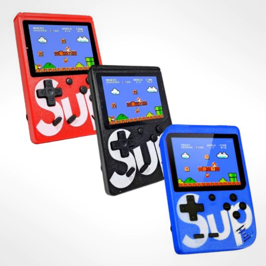 Consola Sup Portátil Con 400 Juegos Retro