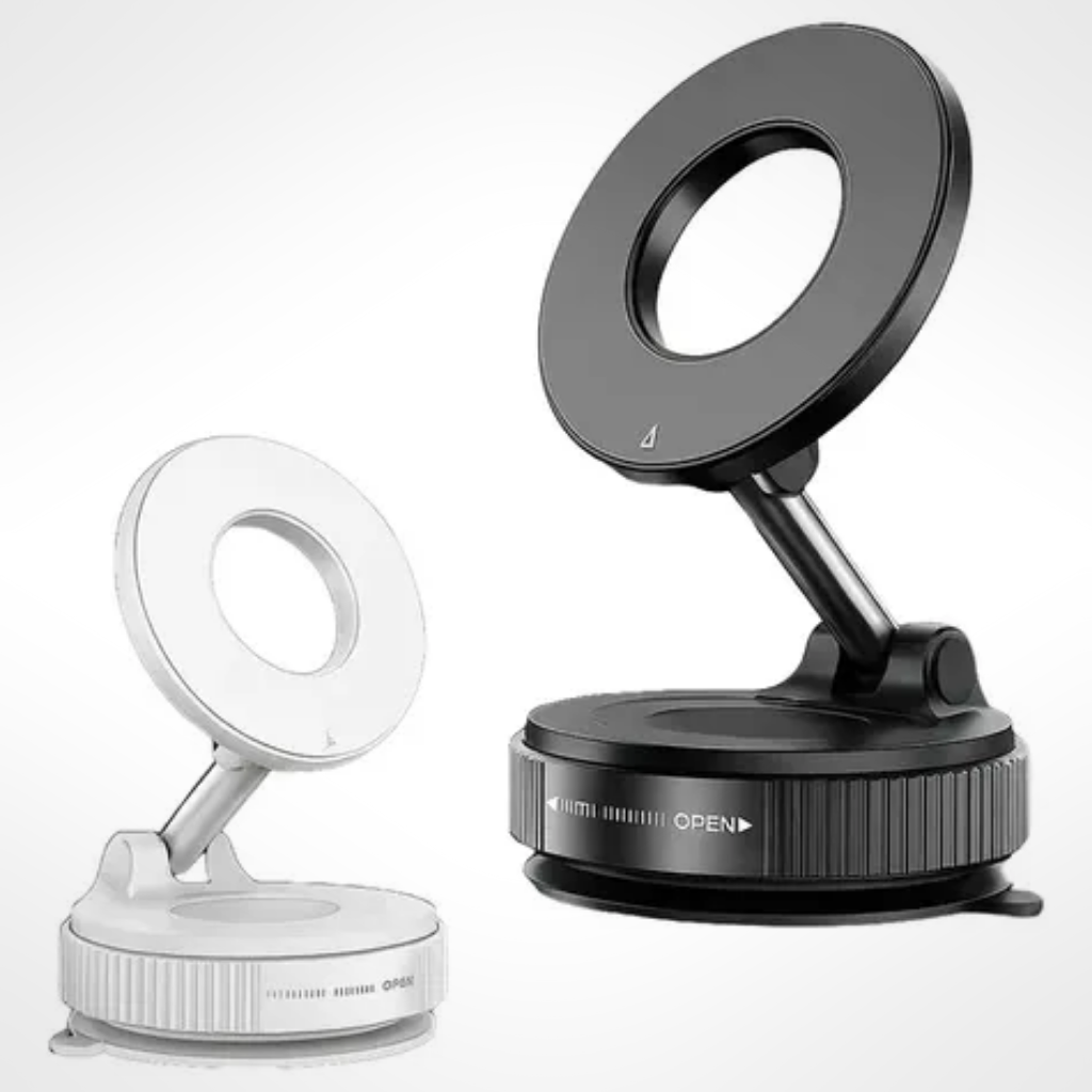 Soporte Magnético Celular 360° Succión Universal Para Auto Y Escritorio