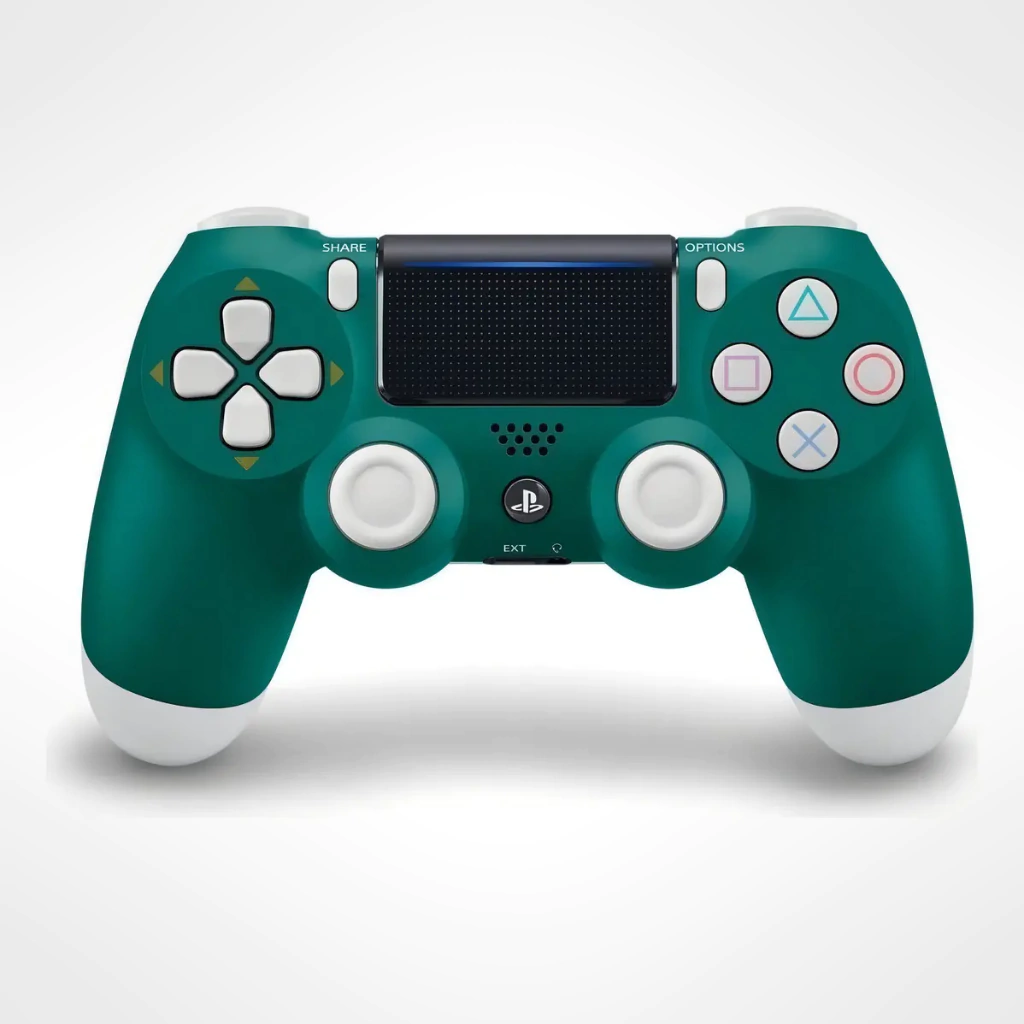 Joystick Inalámbrico para PS4 Verde| Bluetooth | Vibración Dual Shock | Touchpad y Parlante