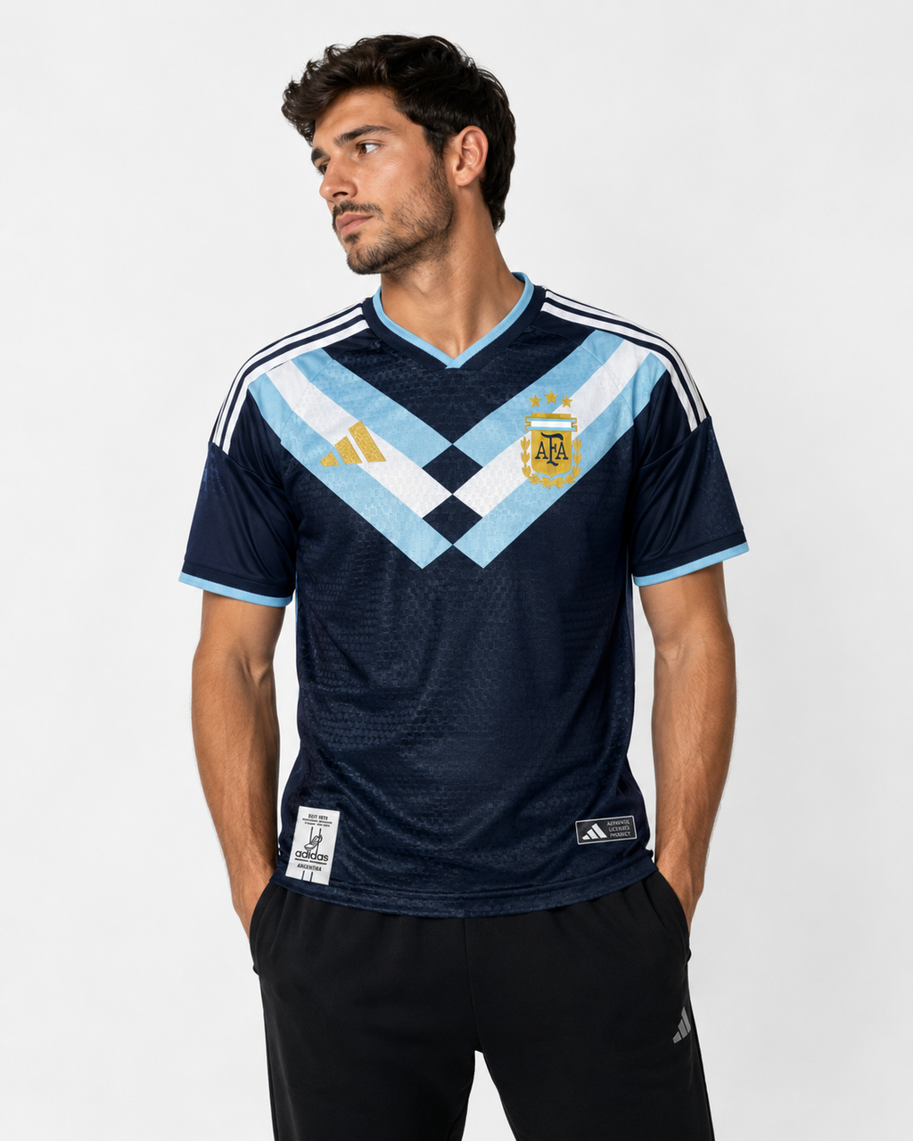 Camiseta Argentina Edición Especial Retro V Versión Jugador G5 Termosellada