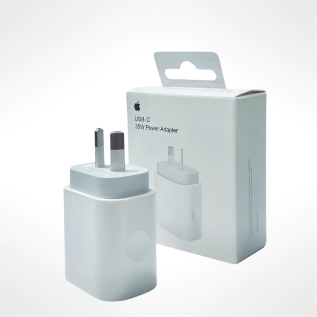Cargador Rápido USB-C 35W Compatible para iPhone y iPad - Carga Ultra Veloz