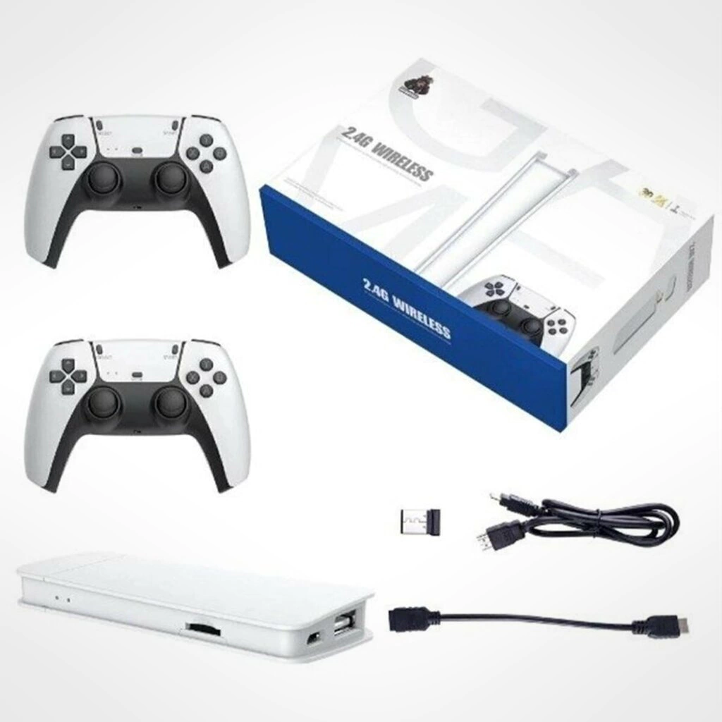 Consola Game Stick Retro con 20.000 Juegos y 2 Joysticks Inalámbricos Estilo Gamer