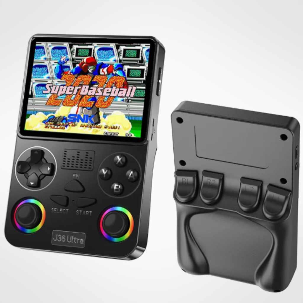 Consola Portátil Retro J36 Pro Ultra 64GB 15.000 Juegos Pantalla IPS 3.5" WiFi